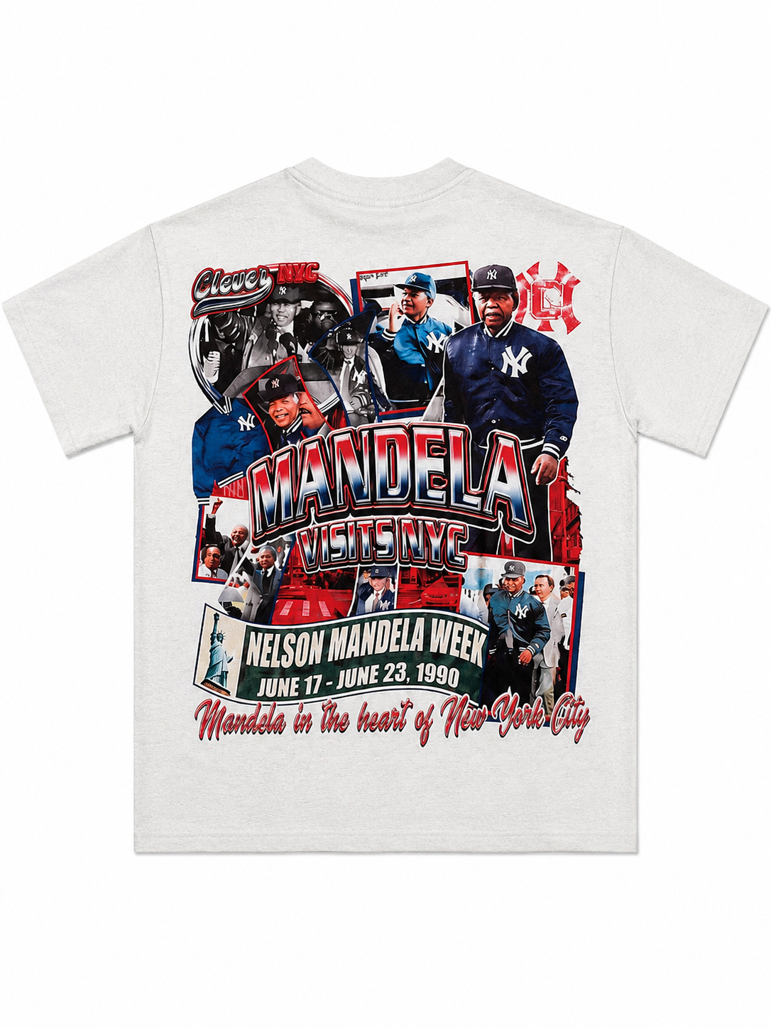 Nelson Mandela Visits NYC Tee