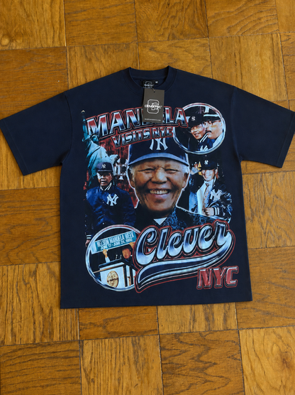 Nelson Mandela Visits NYC Tee