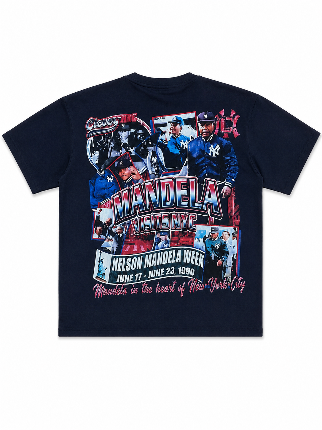 Nelson Mandela Visits NYC Tee