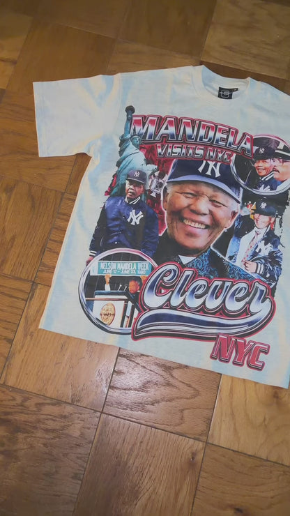 Nelson Mandela Visits NYC Tee